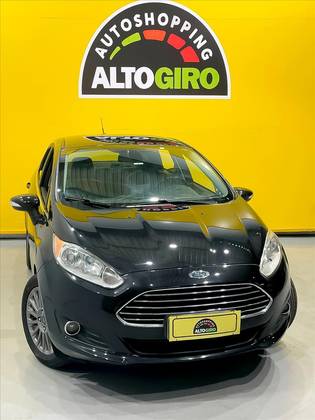 FORD FIESTA 1.6 TITANIUM PLUS SEDAN 16V FLEX 4P POWERSHIFT FORD FIESTA 1.6 TITANIUM PLUS SEDAN 16V FLEX 4P POWERSHIFT